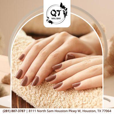 Your perfect nails are just a visit away at QT Nail Bar. 
Your nails deserve the best!