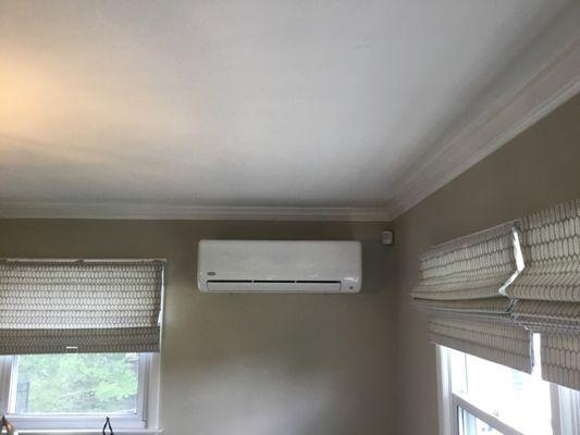 Carrier Ductless Heat Pump Installed in Stratford.