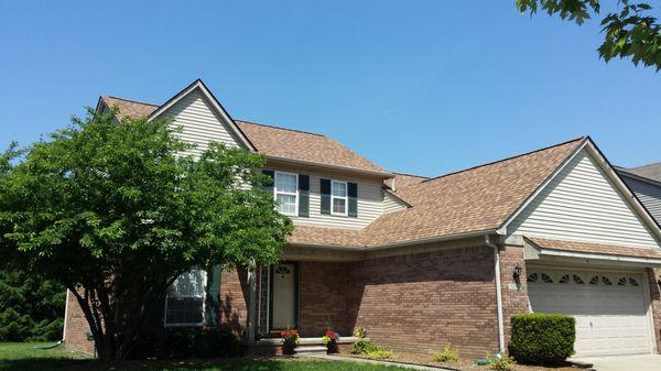 Resawn shake landmarks, Roof replacement Canton, MI