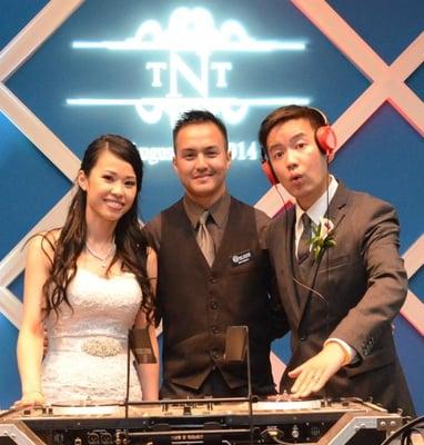 I definitely recommend DJ Binh Nguyen! He was our DJ for our wedding 8/16/14 and had everyone out on the dance floor.