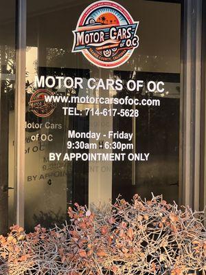 Motor Cars of OC - Costa Mesa, CA