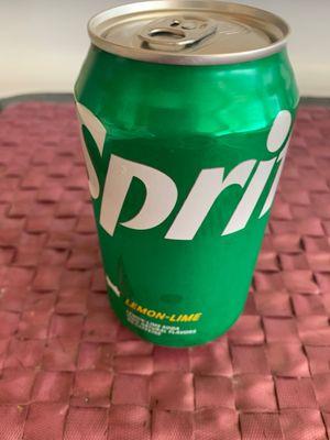 SPRITE SODA CAN.