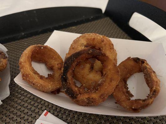 Del Rancho onion rings - entire order.