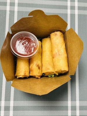 Veggie spring rolls