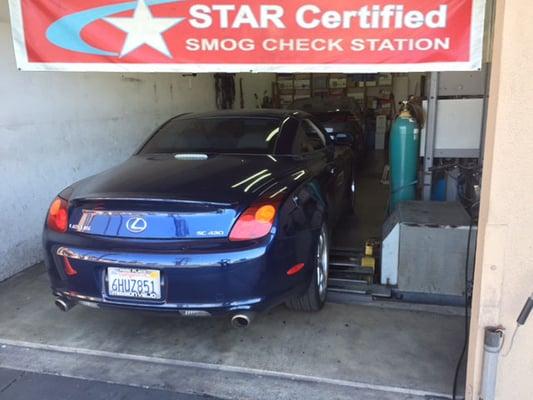 Fast Car Smog Check in Mission Viejo, Open 7 Days a week (949) 470-3878