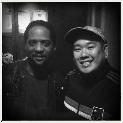 With Blair Underwood (Stanley)