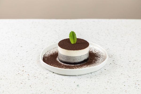 Black Sesame Cheese Mousse