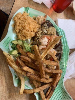 Fried whole fish