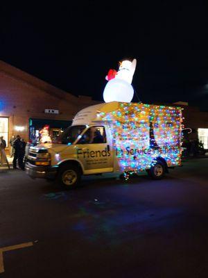 Christmas Parade of lights