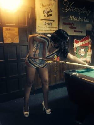 I was playing Pool