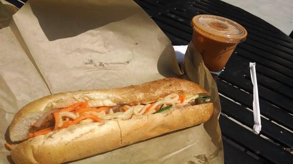 Tofu banh mi and Shut Eyes Wide