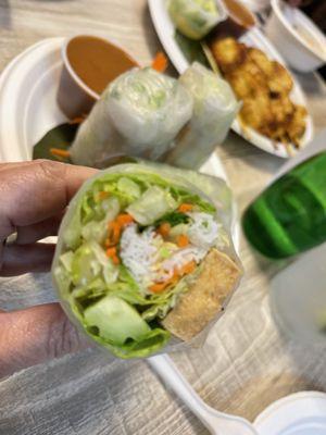 Spring Rolls with tofu