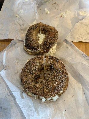 Standard & Bagel with Cream Cheese