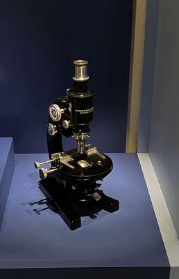 Barbara McClintock's microscope.