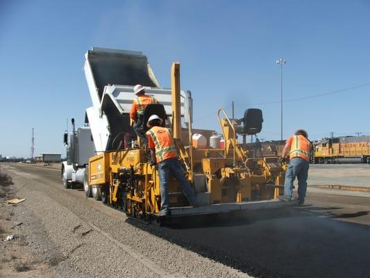 Asphalt Road Paving