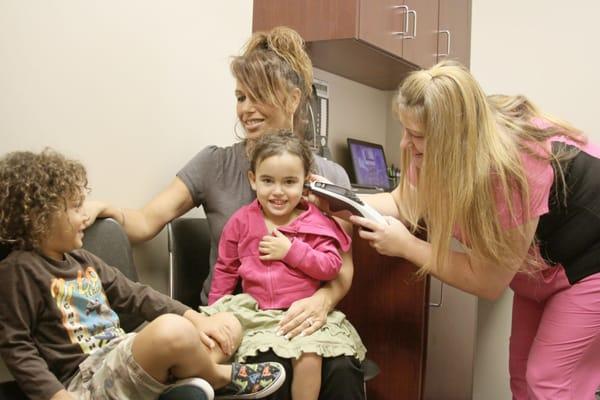 Pediatric and adult hearing testing and screenings