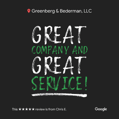 "Great company and great service!" -- Actual Client