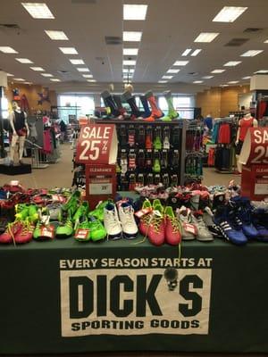 Some shoes on sale