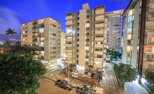 Waikiki Walina at night