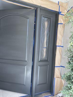 Paint front door