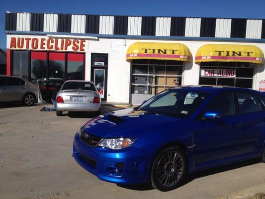 Tinting my 2014 Subaru Impreza STI