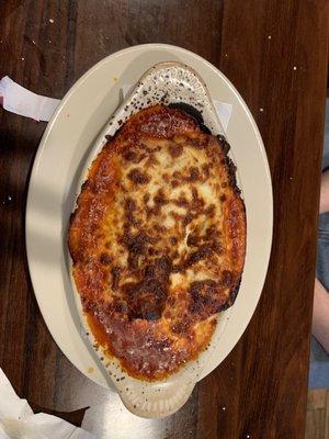 Bowl of manicotti