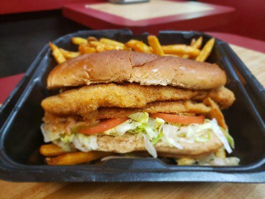 Whiting Fish Supreme Sandwich