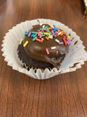 Chocolate Chocolate Cupcake