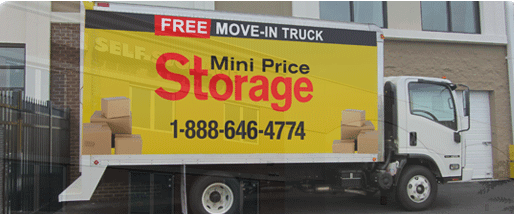 Enjoy the use of our move-in truck with no daily rental charge.