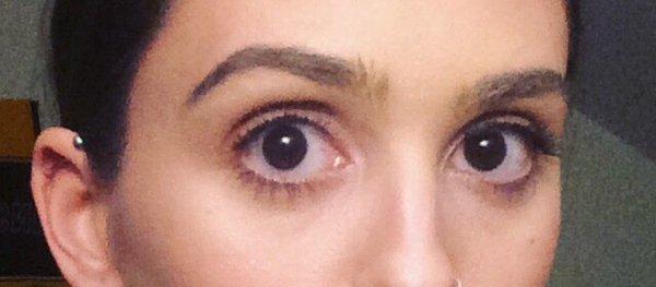 These are what my brows looked like before...they just needed to be cleaned up.