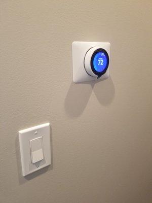 NEST Smart Thermostat Installation