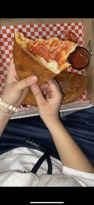 pepperoni calzone