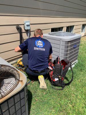 SmartHouse is a full-service St. Louis heating & cooling company, offering traditional and geothermal heating & cooling, air ...