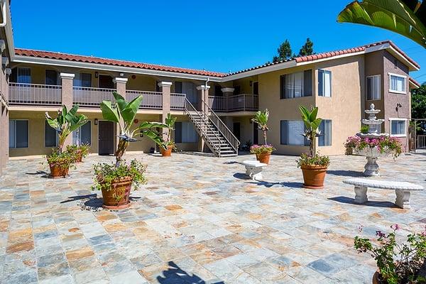 Sunny Courtyard