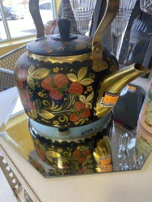 Electric tea kettle priced at $89.99