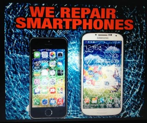 iphone 4, iphone 4s, iphone 5 screen repair, galaxy s3, galaxy s4 front glass or LCD Repair