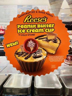 Reese's Peanut Butter Cups by Cold Stone