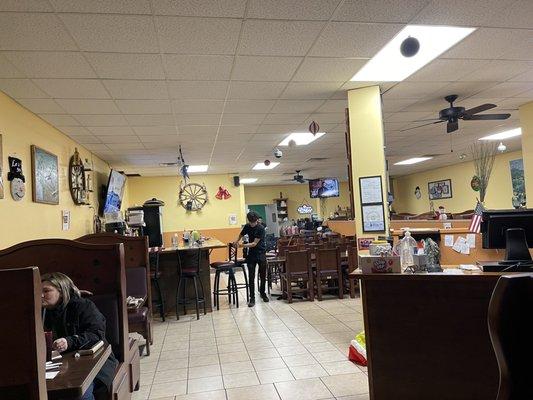 Dining area.