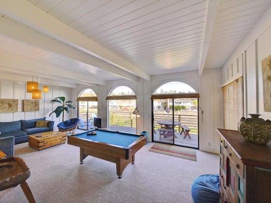 Pool Table for family fun!