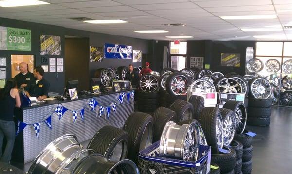 Rent A Tire Interior