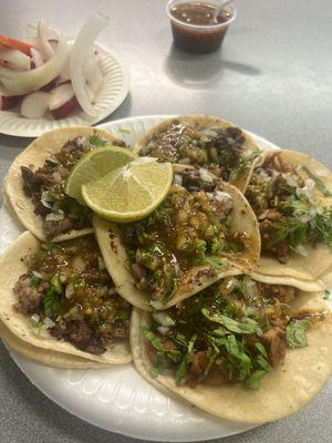 Delicious tacos