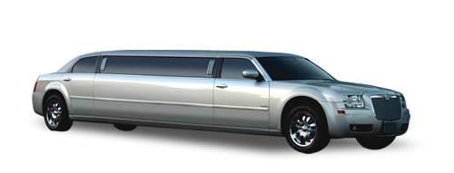 SILVER CHRYSLER 300 LIMO (10-12 PAX)