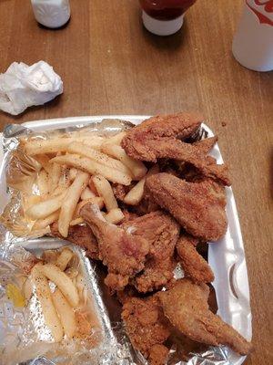 10 piece Wing & Fries