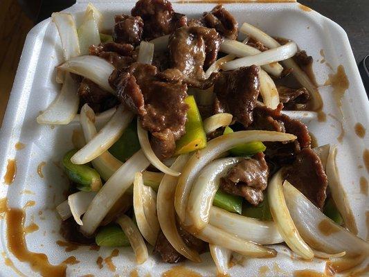 Pepper beef