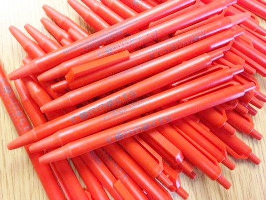 Our wildly popular orange pens!