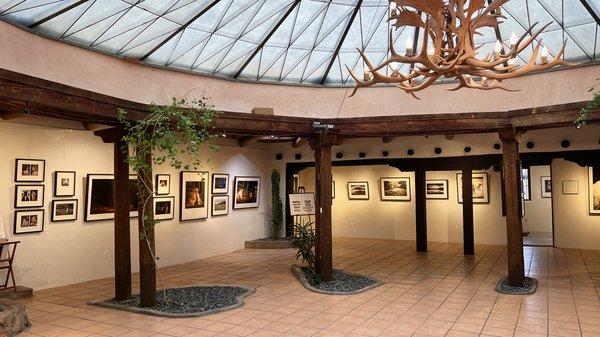 Stop in to see some of the most  engaging photographic exhibitions in Santa Fe.