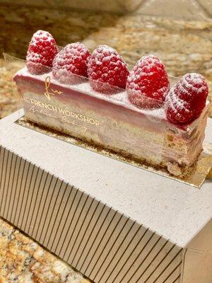 Raspberry dessert