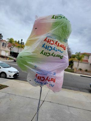 Ballon bag $1.00 (extra)