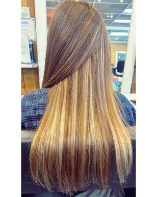 #highlights hair extension 
Hair by Jenny