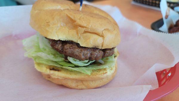 Korean bbq burger